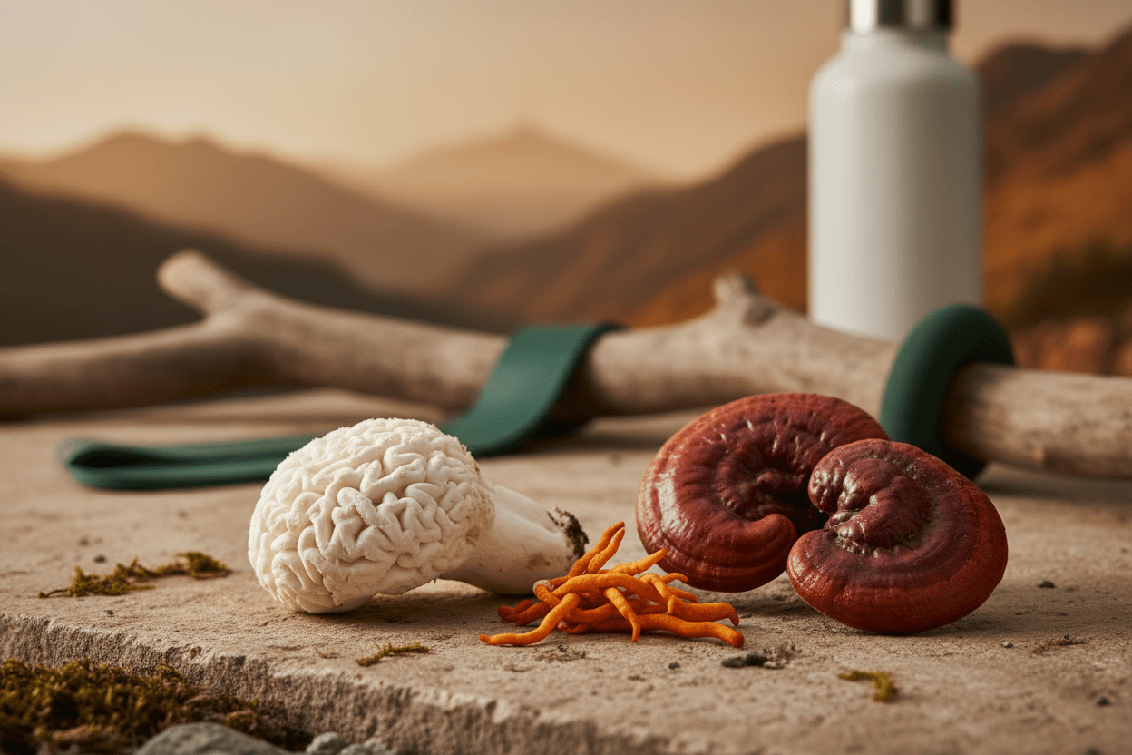Functional Mushrooms for Endurance: How Adaptogens Support Athletic Stamina & Recovery - Functional Organics