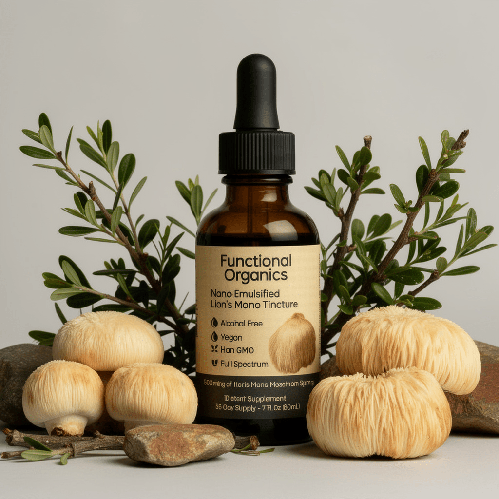 Organic Lion’s Mane: Benefits, How It Works, and The Best Ways To Take It - Functional Organics