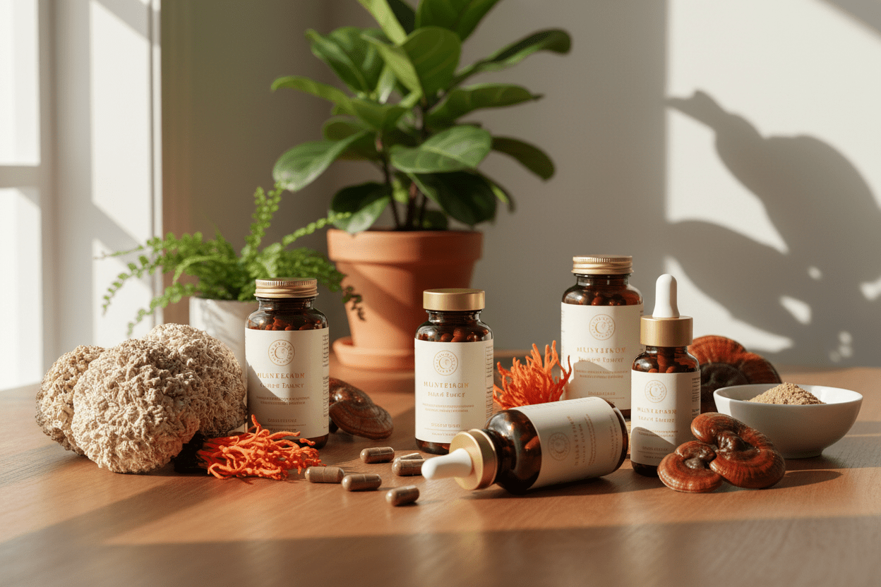 Mushroom Energy Supplements: Science-Backed Benefits, Types & How to Choose - Functional Organics