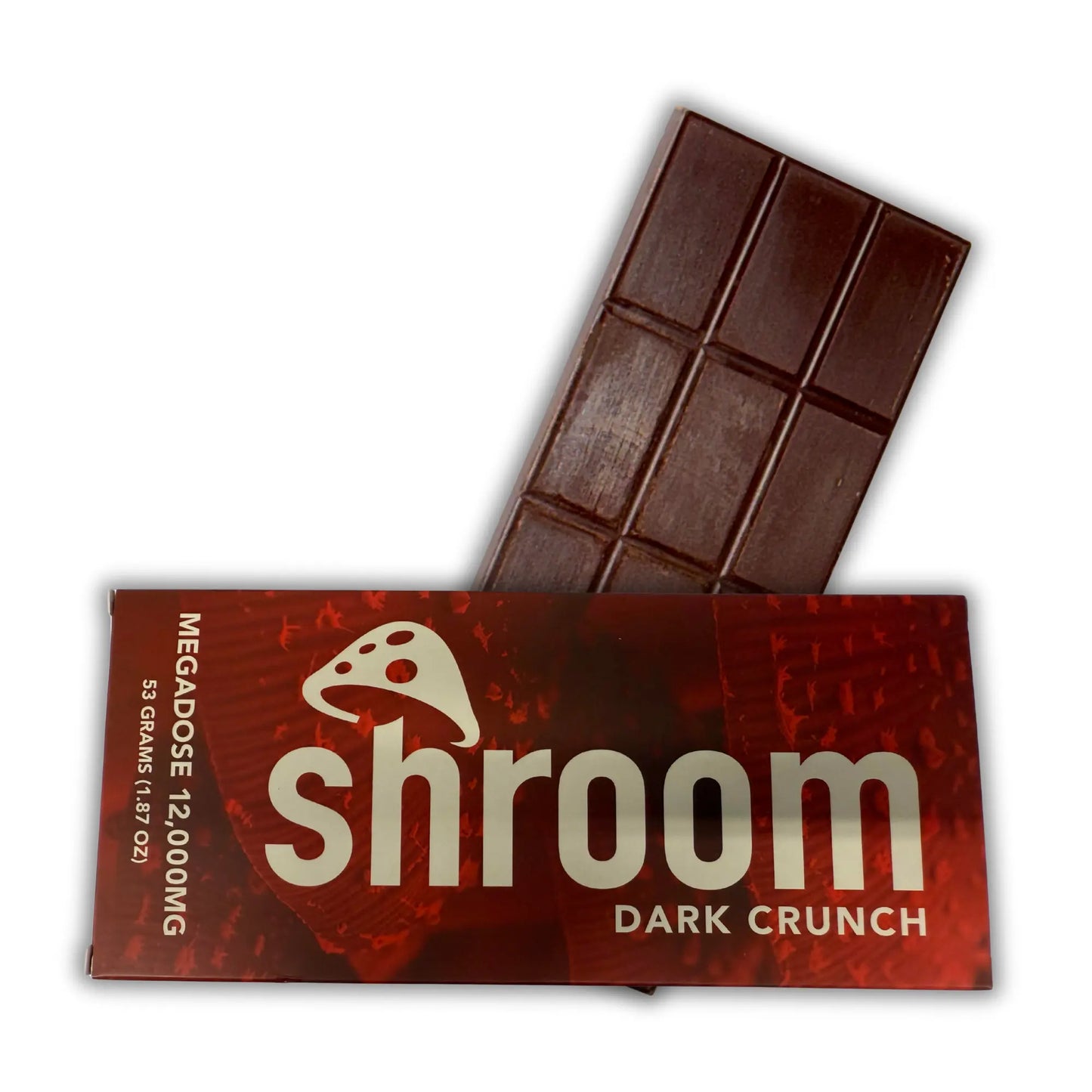 Shroom Chocolate Bar – Dark Crunch | MegaDose 12,000 mg