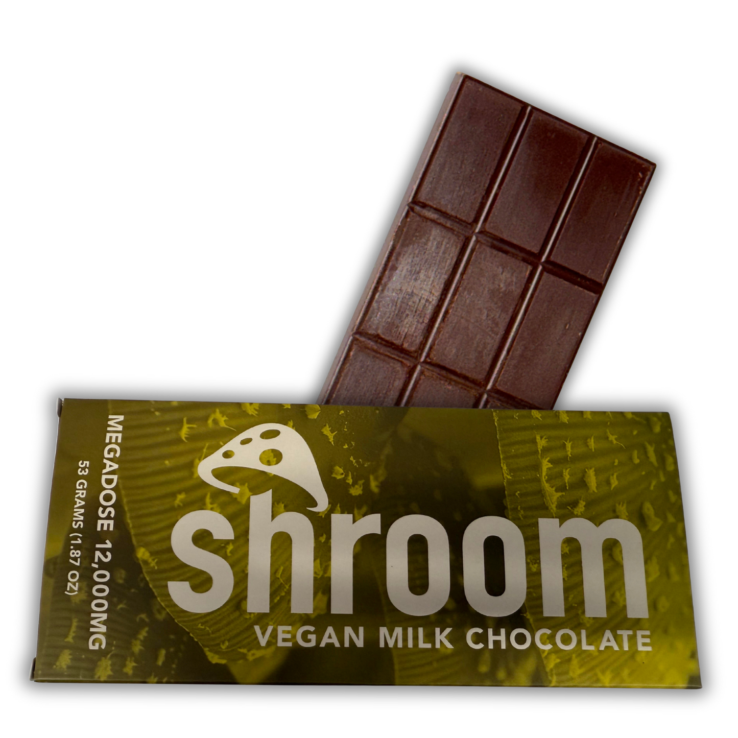 Shroom Chocolate Bar – Dark Crunch | MegaDose 12,000 mg