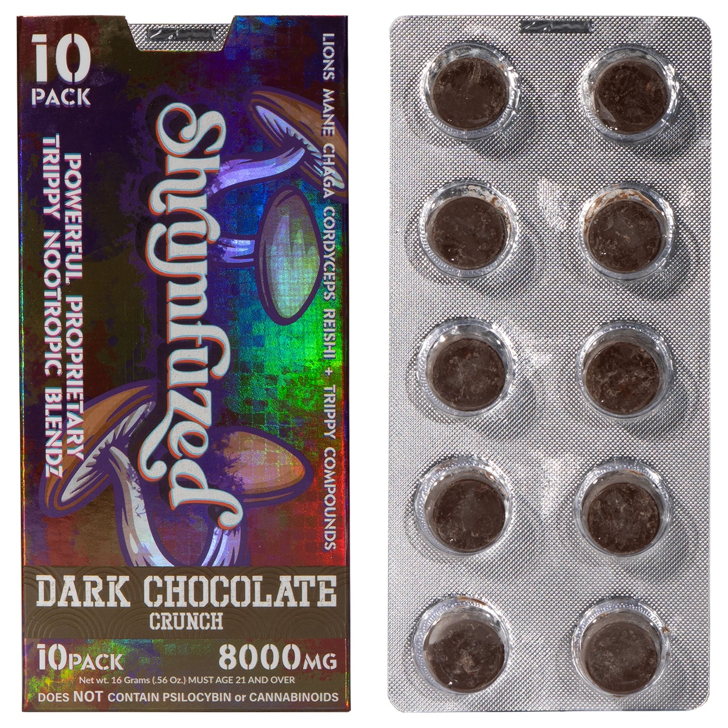 Shrumfuzed Dark Chocolates