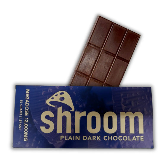 Shroom Chocolate Bar – Dark Crunch | MegaDose 12,000 mg - Functional Organics